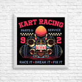 Kart Racing - Posters & Prints