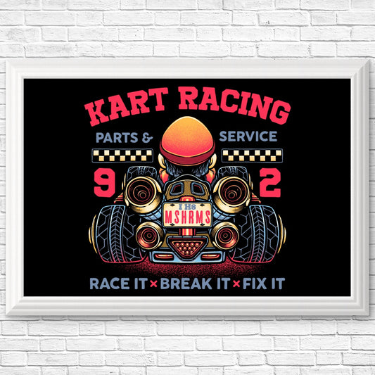 Kart Racing - Posters & Prints