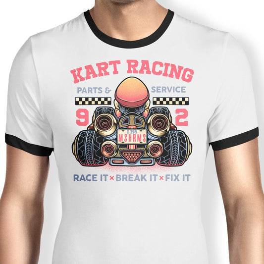 Kart Racing - Ringer T-Shirt