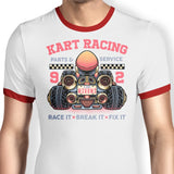 Kart Racing - Ringer T-Shirt
