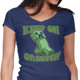 Keep on Creepin' - Women's V-Neck