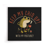 Keep Your Chin Up - Canvas Print