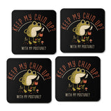 Keep Your Chin Up - Coasters