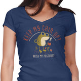 Keep Your Chin Up - Women's V-Neck