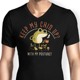 Keep Your Chin Up - Men's V-Neck
