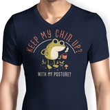 Keep Your Chin Up - Men's V-Neck