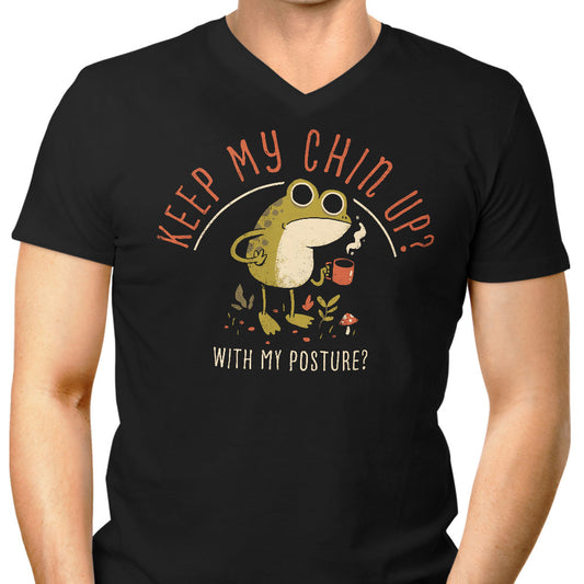 Keep Your Chin Up - Men's V-Neck