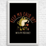 Keep Your Chin Up - Posters & Prints