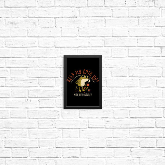 Keep Your Chin Up - Posters & Prints