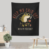 Keep Your Chin Up - Wall Tapestry