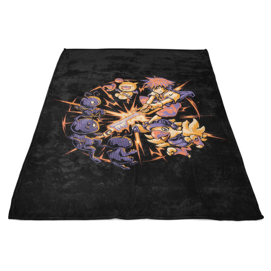 Keyblade Clash - Fleece Blanket