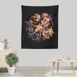 Keyblade Clash - Wall Tapestry