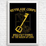 Keyblade Corps - Posters & Prints