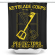 Keyblade Corps - Shower Curtain
