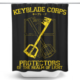 Keyblade Corps - Shower Curtain