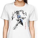 Kicking Beauty Sumi-e - Women's Apparel