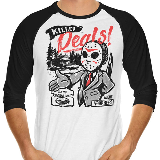Killer Deals - 3/4 Sleeve Raglan T-Shirt