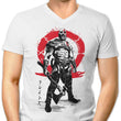 Killer of Gods Sumi-e - Men's V-Neck