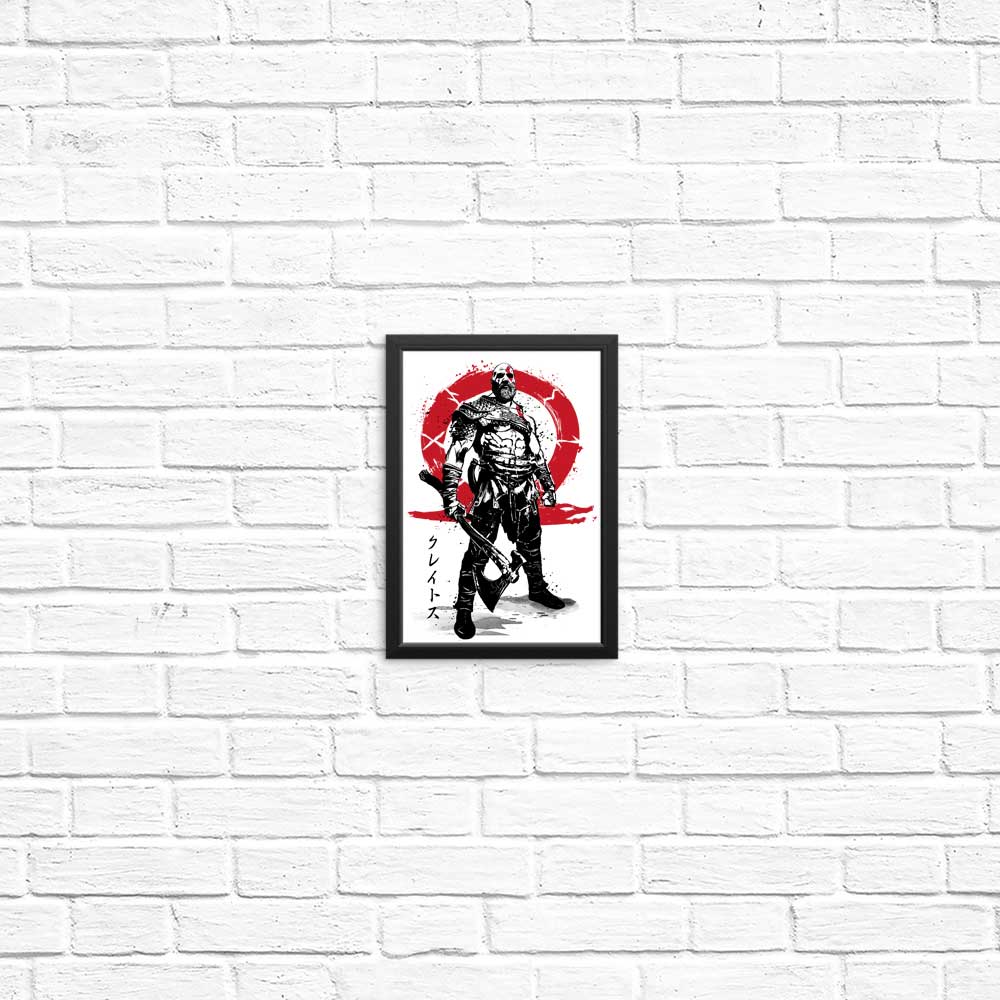 Killer of Gods Sumi-e - Posters & Prints