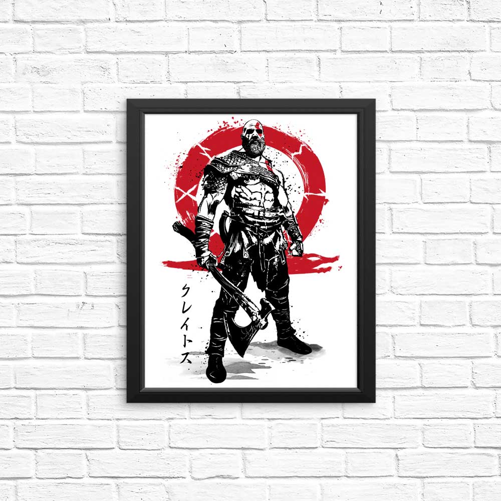 Killer of Gods Sumi-e - Posters & Prints