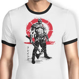 Killer of Gods Sumi-e - Ringer T-Shirt
