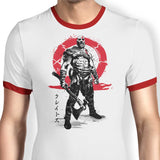 Killer of Gods Sumi-e - Ringer T-Shirt