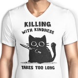 Killing With Kindness - Men's V-Neck