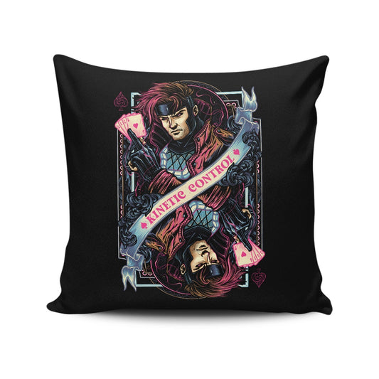 Kinetic Control - Throw Pillow