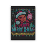Kinetic Xmas - Canvas Print