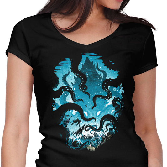 King of the Deep - Women's V-Neck