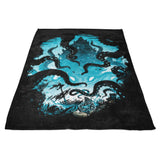 King of the Deep - Fleece Blanket