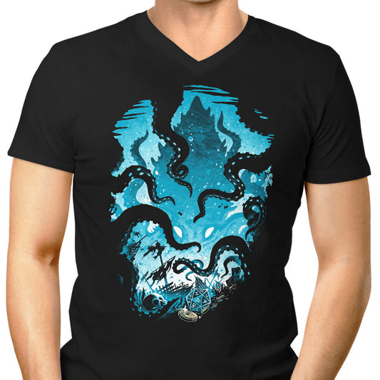 King of the Deep - Men's V-Neck