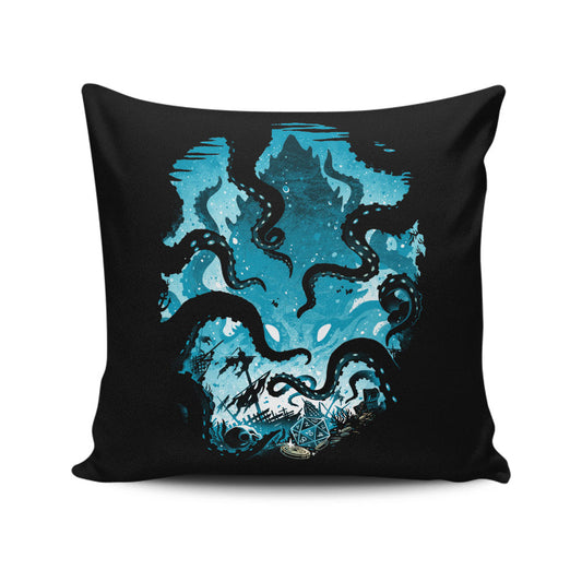 King of the Deep - Throw Pillow