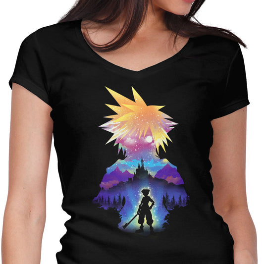 Kingdom Sora - Women's V-Neck