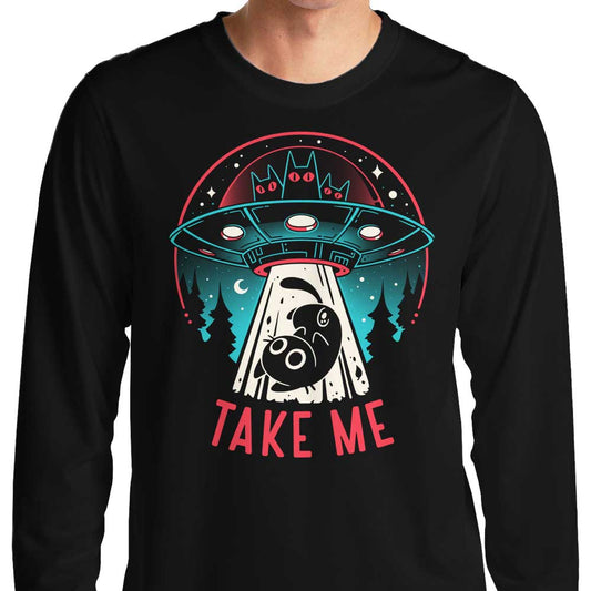 Kitty Alien Encounter - Long Sleeve T-Shirt