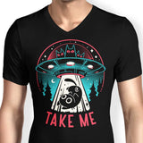 Kitty Alien Encounter - Men's V-Neck