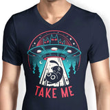 Kitty Alien Encounter - Men's V-Neck