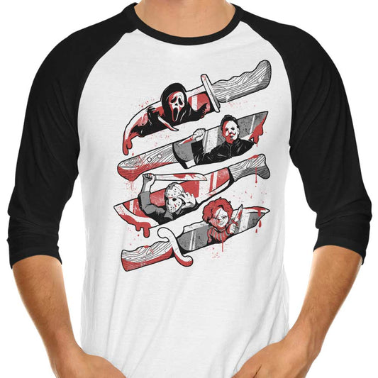 Knife Killers - 3/4 Sleeve Raglan T-Shirt