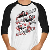 Knife Killers - 3/4 Sleeve Raglan T-Shirt
