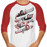 Knife Killers - 3/4 Sleeve Raglan T-Shirt