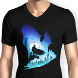 Knight's Bat - Men's V-Neck