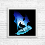Knight's Bat - Posters & Prints