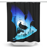 Knight's Bat - Shower Curtain