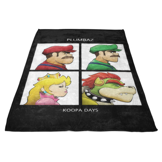 Koopa Days - Fleece Blanket