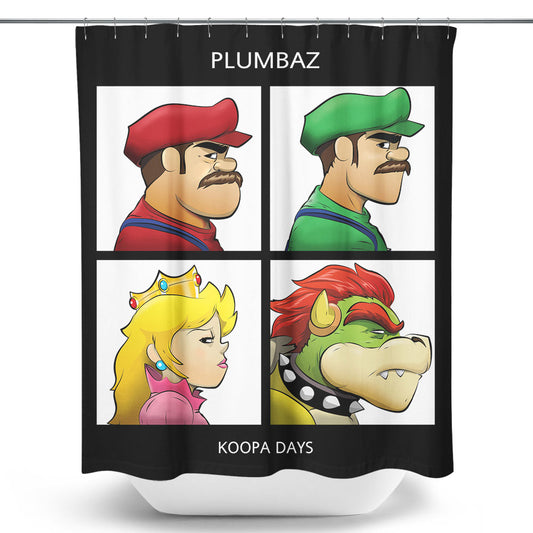 Koopa Days - Shower Curtain