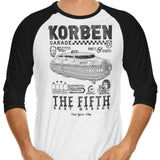 Korben Garage - 3/4 Sleeve Raglan T-Shirt