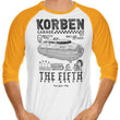 Korben Garage - 3/4 Sleeve Raglan T-Shirt
