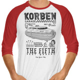 Korben Garage - 3/4 Sleeve Raglan T-Shirt
