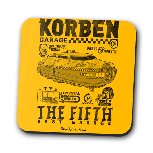 Korben Garage - Coasters
