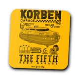 Korben Garage - Coasters
